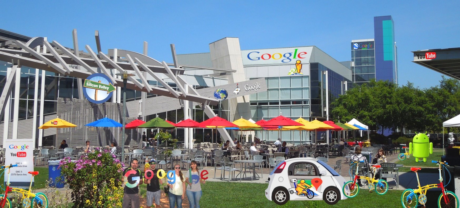 Google Campus and headquarters Silicon Valley High-Tech Tours from