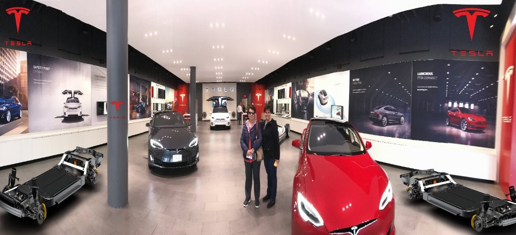 Tesla showrooms 